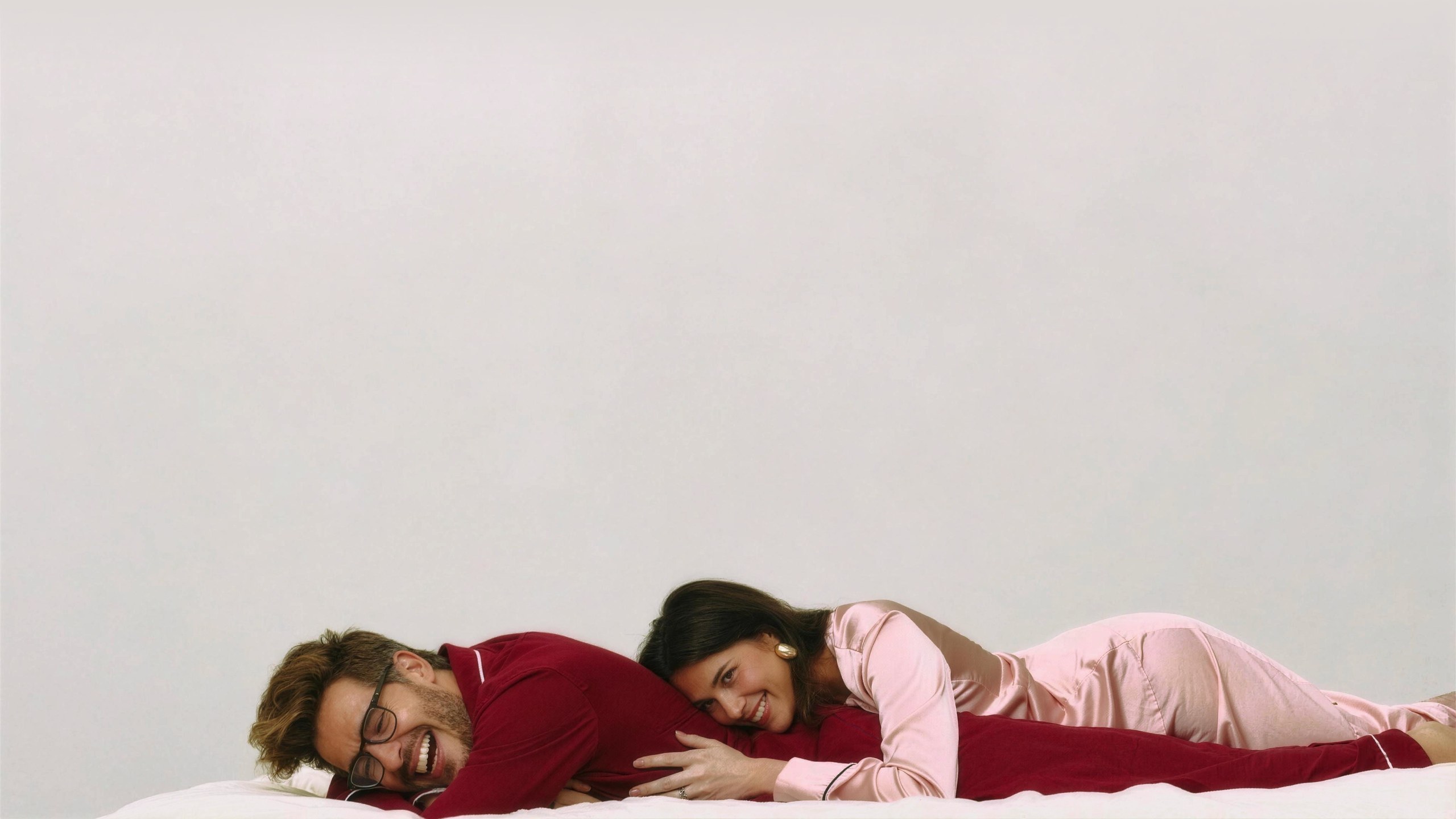 Couple relaxing together